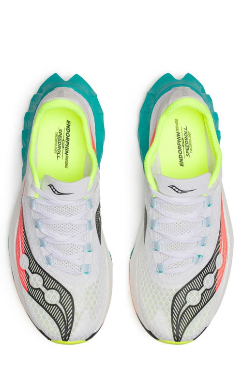 Saucony Endorphin Pro 4 Panelled Mesh Trainers In Multi