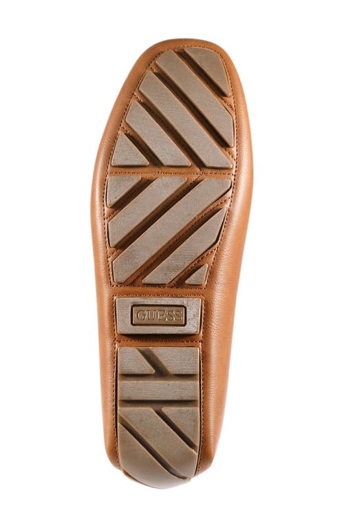 Guess Aurolo Driver Loafer In Medium Brown