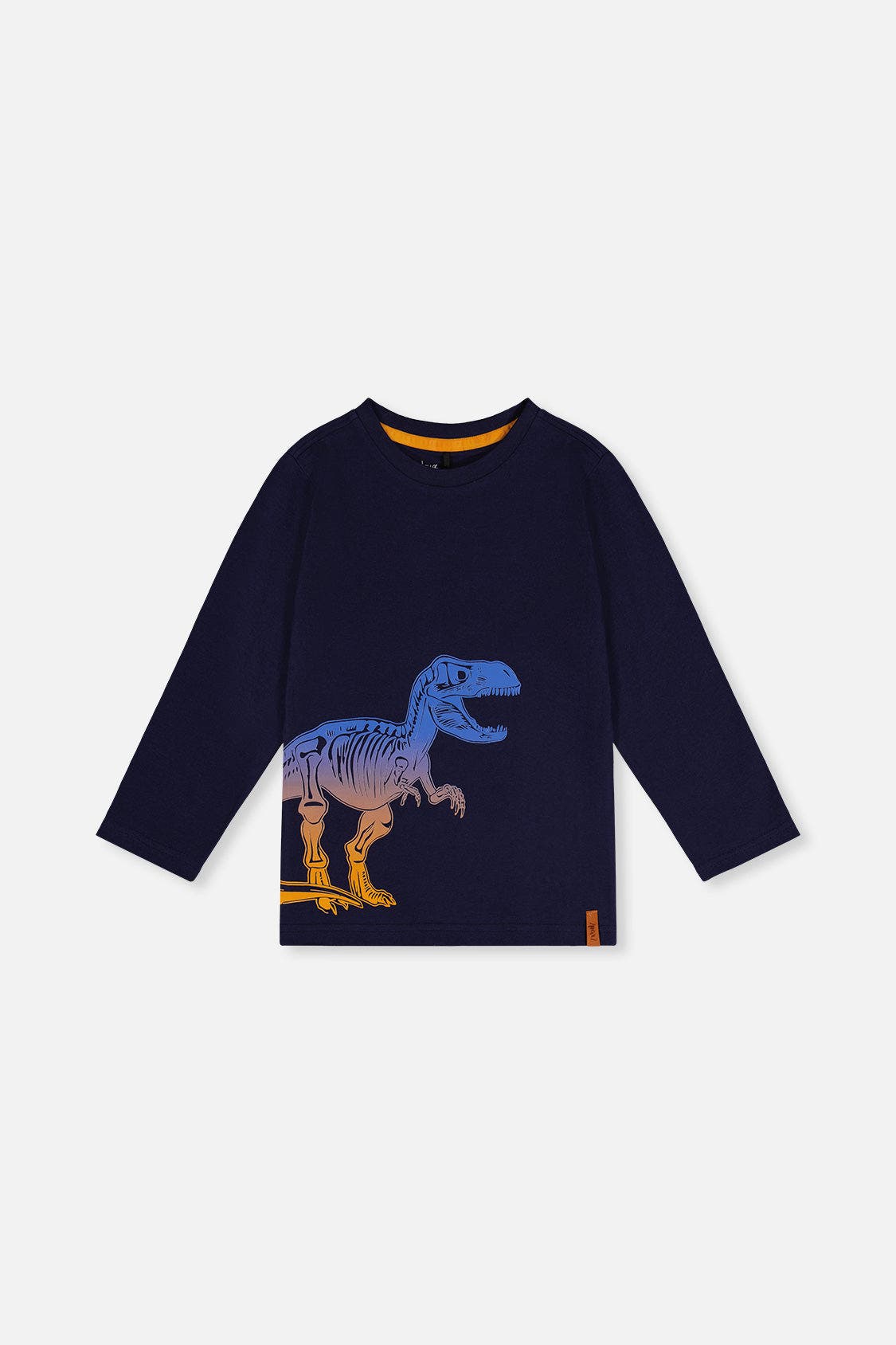 selected Dark Blue and Orange
