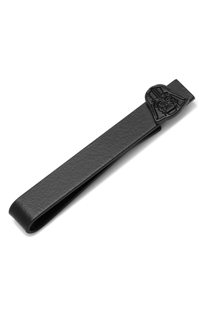 Cufflinks, Inc. Star Wars<sup>™</sup> Satin Black Darth Vader Tie Bar, Main, color, 