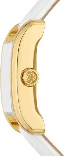 The Eleanor Leather Strap Watch, 25mm x 34mm