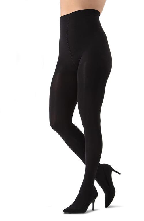 Memoi 2-pack Complete Opaque Tights In Black