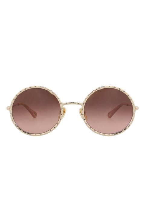 53mm Round Sunglasses