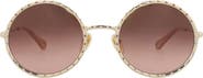 Chloé 53mm Round Sunglasses