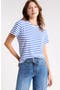  White Blue Surf Willie Stripe