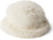 Free People Ice Queen Faux Fur Bucket Hat
