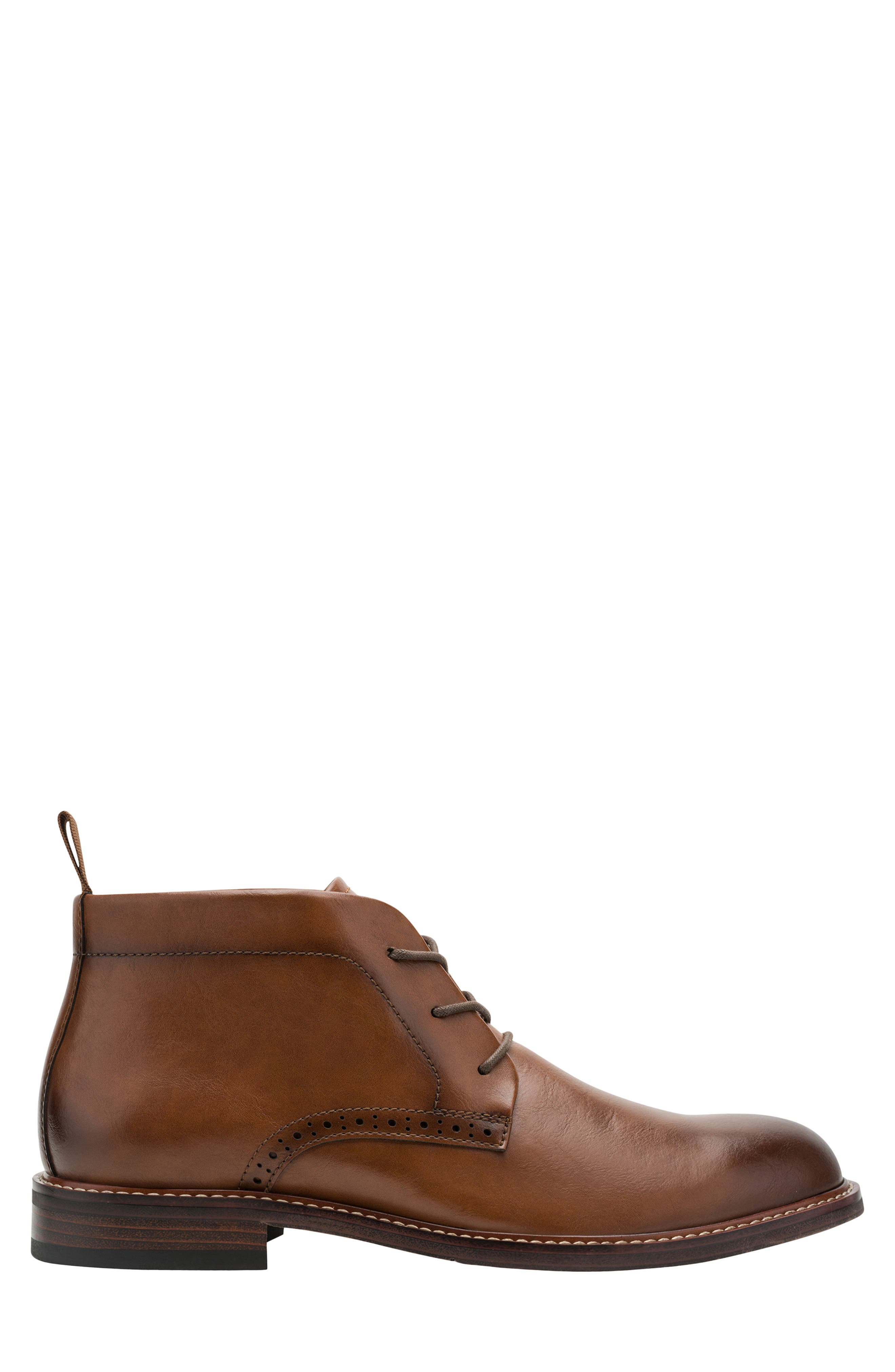London Faux Leather Chukka Boot, Alternate, color, TAN