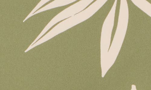 Roxy Hipster Ties Bikini Bottoms In Oil Green