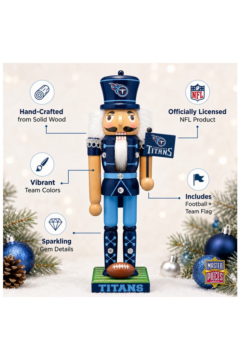 Tennessee Titans Collectible Nutcracker, Alternate, color, Multicolor