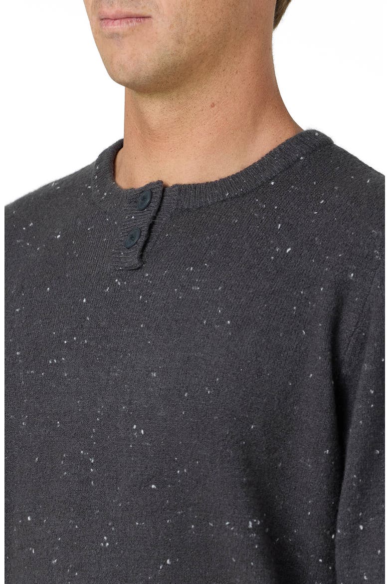 OG Flecked Notch Neck Sweater, Alternate, color, PHANTOM