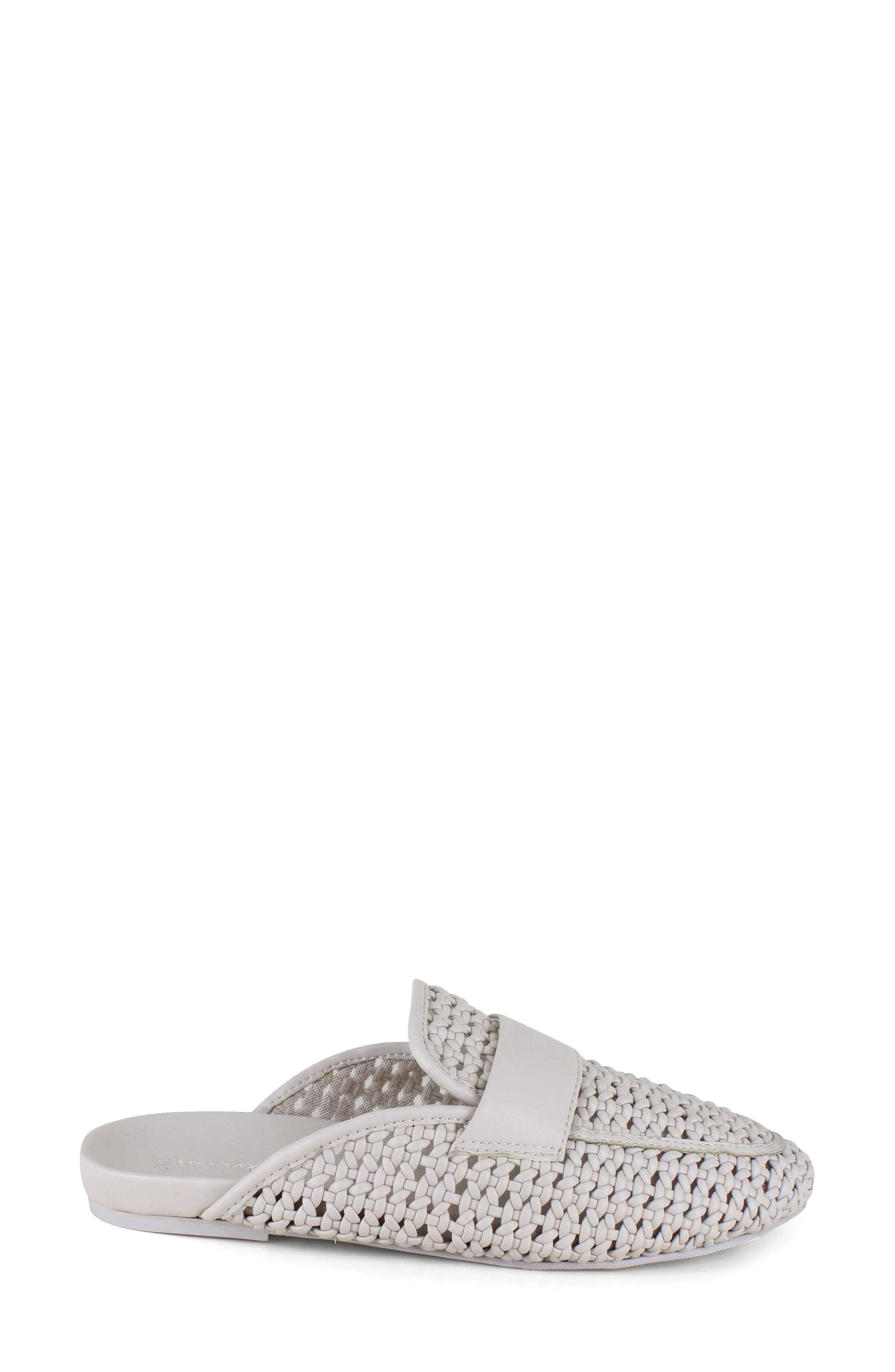 Splendid Sandra Woven Mule, Alternate, color, White Sand