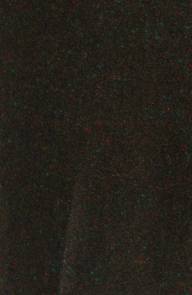 Berle Lambswool & Cashmere Donegal Tweed Dress Pants, Alternate, color, Olive