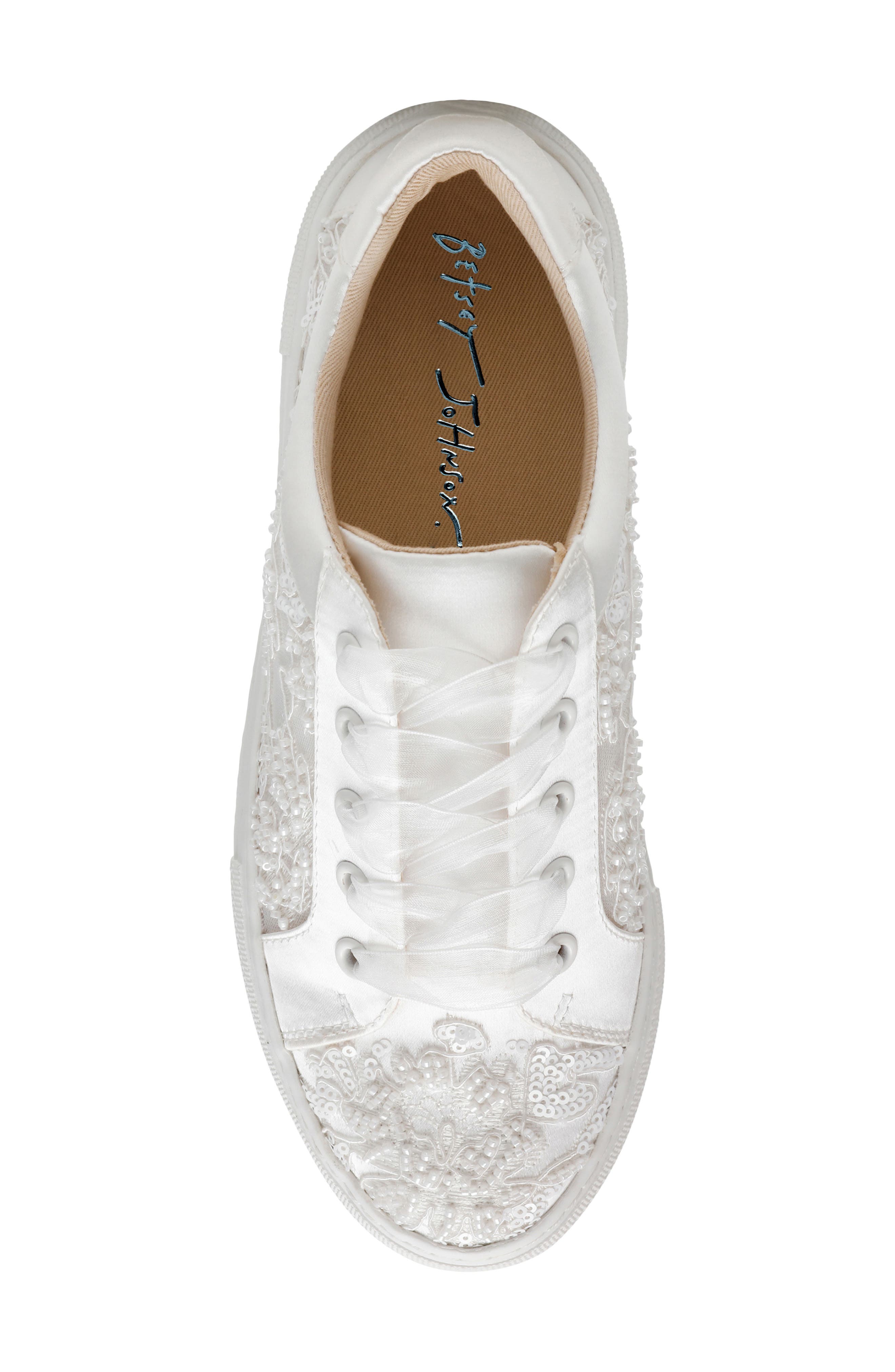 Theaa Platform Sneaker, Alternate, color, IVORY