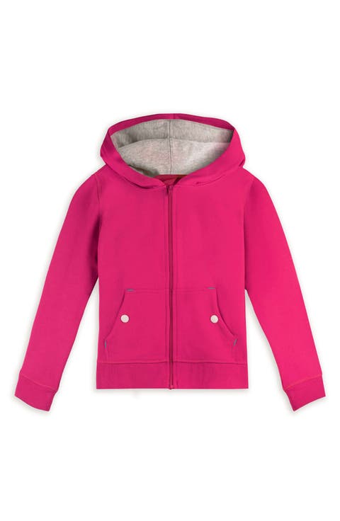 Organic Cotton Zip Up Pocket Hoodie