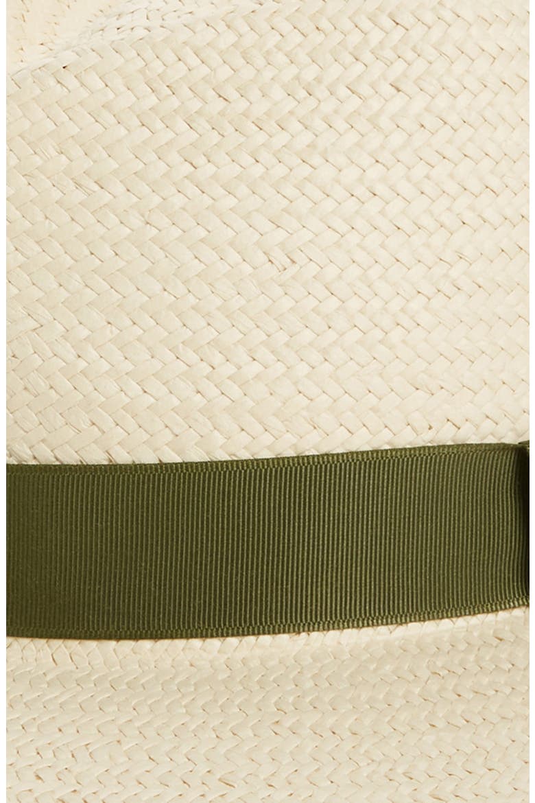 Packable Straw Fedora Hat, Alternate, color, NATURAL