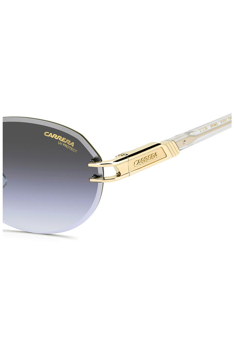 1088/S 53mm Gradient Oval Sunglasses, Alternate, color, GOLD GREY/ GREY AZURE