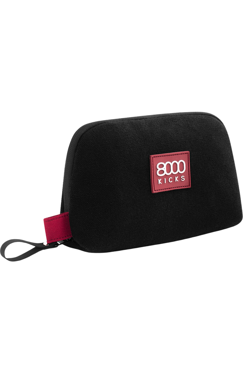 8000Kicks Accessory & Tech Pouch, Alternate, color, Black Hemp