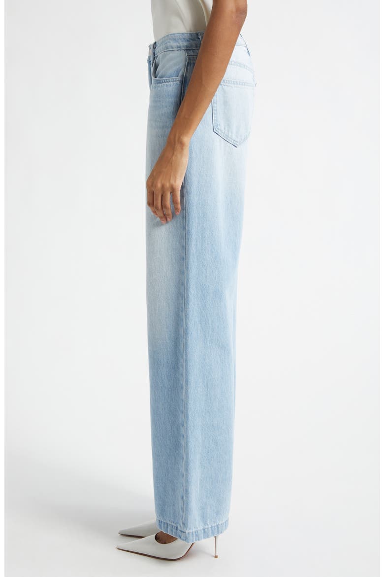 Clayton High Waist Wide Leg Jeans, Alternate, color, BREA