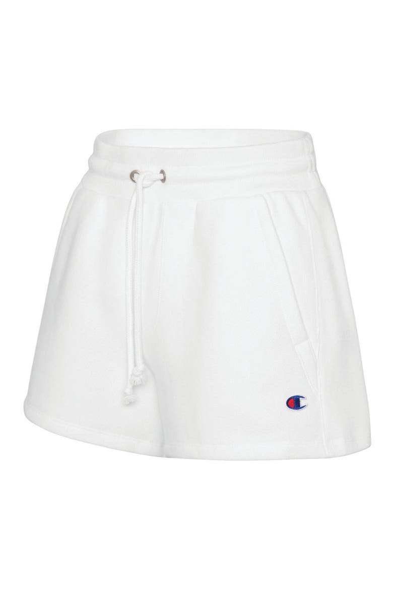 Reverse Weave Shorts, Alternate, color, WHITE