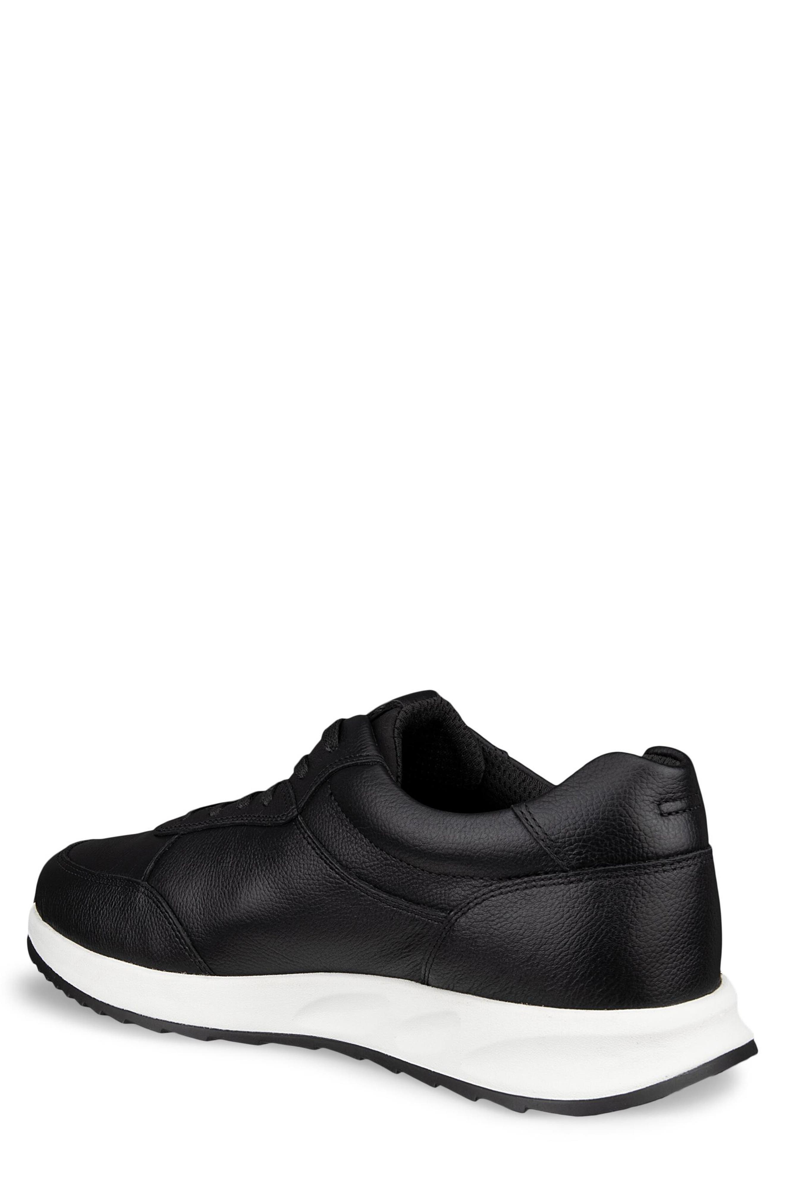 Classic Runner Sneaker, Alternate, color, BLACK