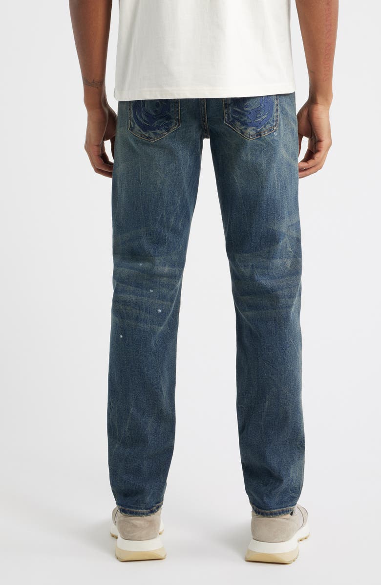 Billionaire Boys Club Portal Distressed Slim Fit Jeans, Alternate, color, Launch