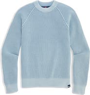 vineyard vines Kids' Raglan Sleeve Cotton Waffle Sweater