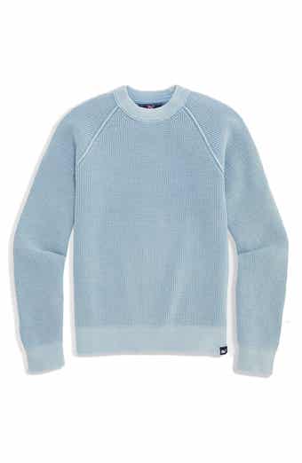 Kids' Raglan Sleeve Cotton Waffle Sweater