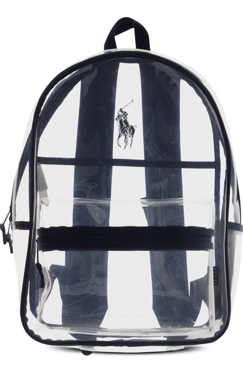 Ralph Lauren Kids' Transparent Backpack, Main, color,