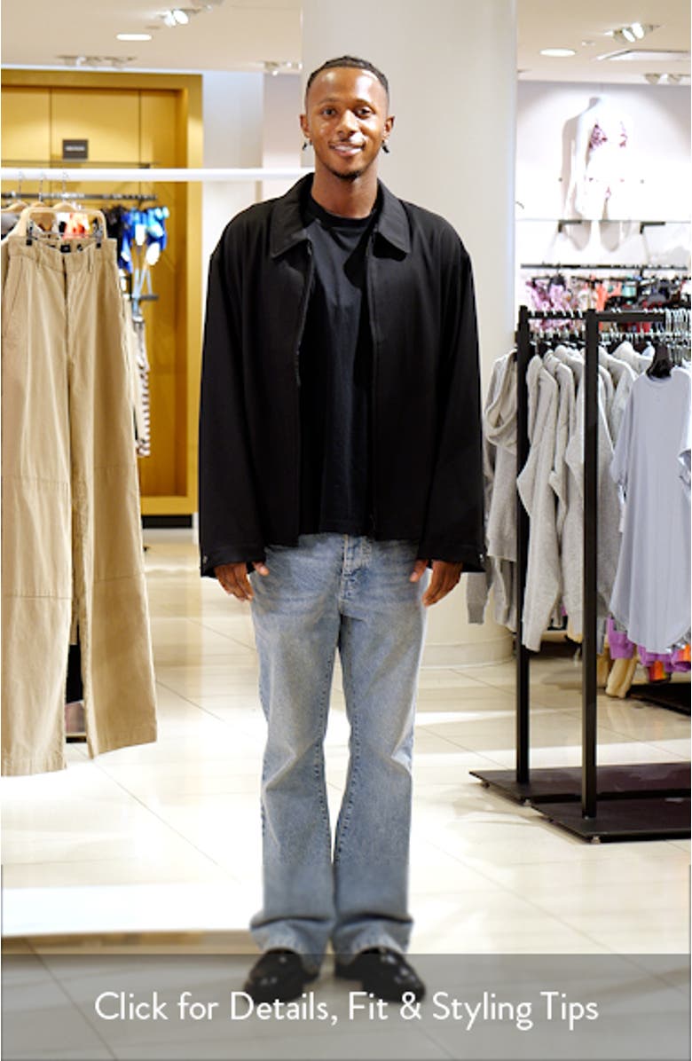 Y-3 Refined Zip-Up Blouson Jacket, sales video thumbnail