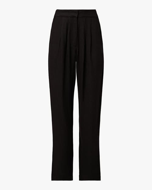 Weworewhat Silky Trouser Pant In Black