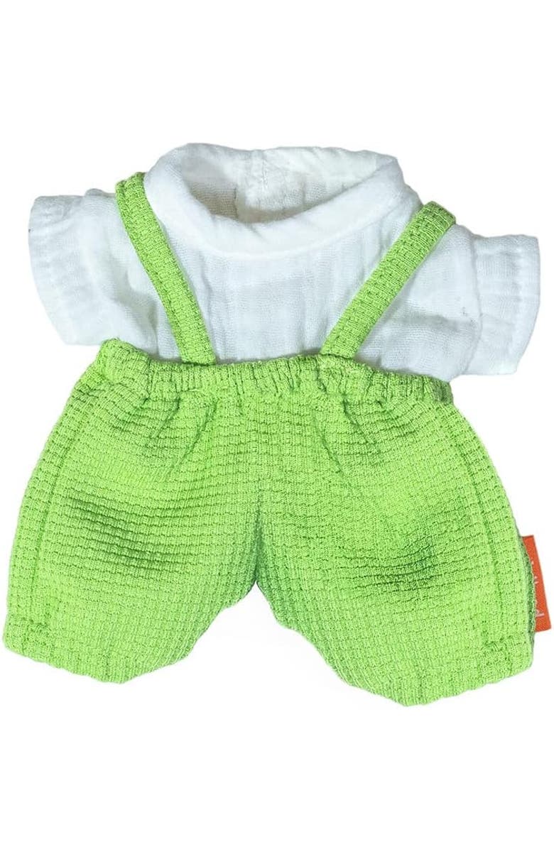 Miniland Doll Outfit for 8 1/4" Miniland Dolls, Main, color, Green Multi