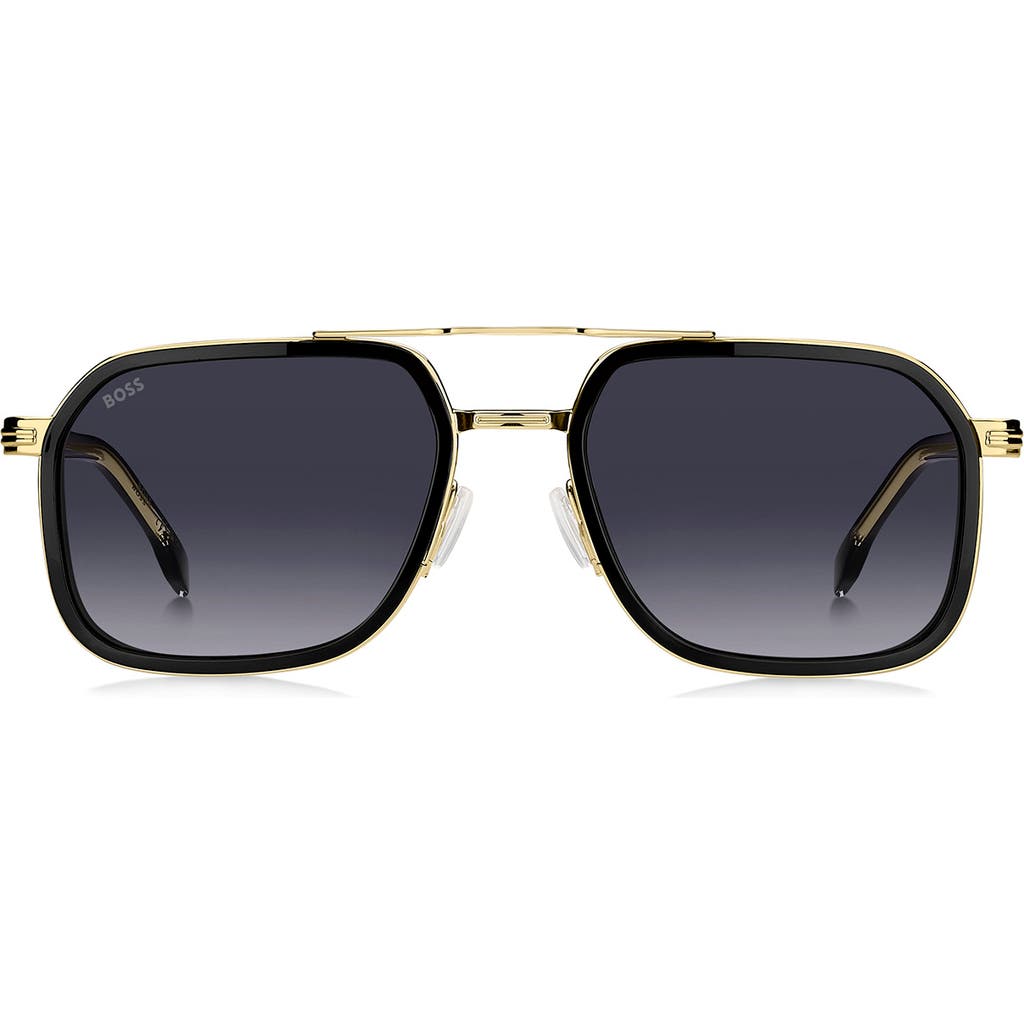 Hugo Boss Boss 55mm Rectangular Sunglasses