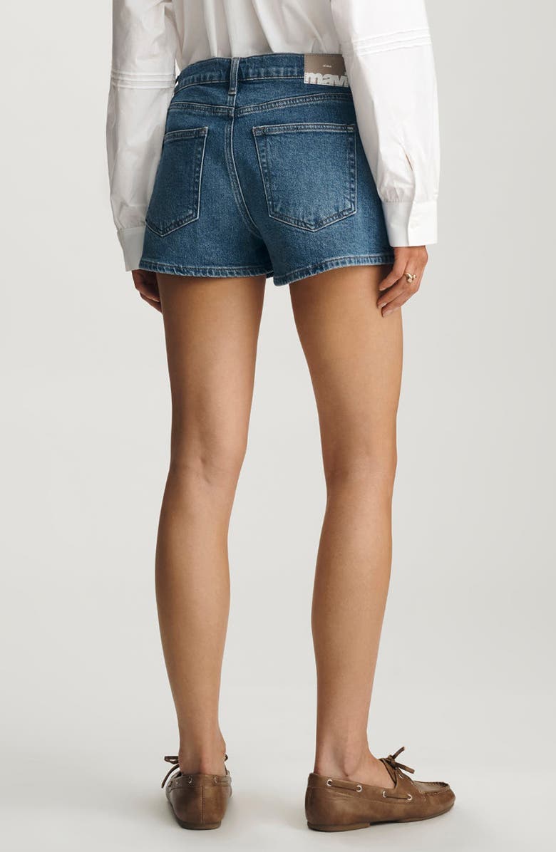 Mavi Jeans Garcia Mid Rise Denim Mini Shorts, Alternate, color,