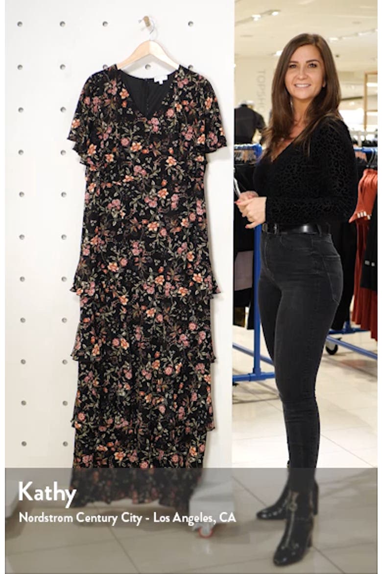 Tour de Flounce Tiered Maxi Dress video