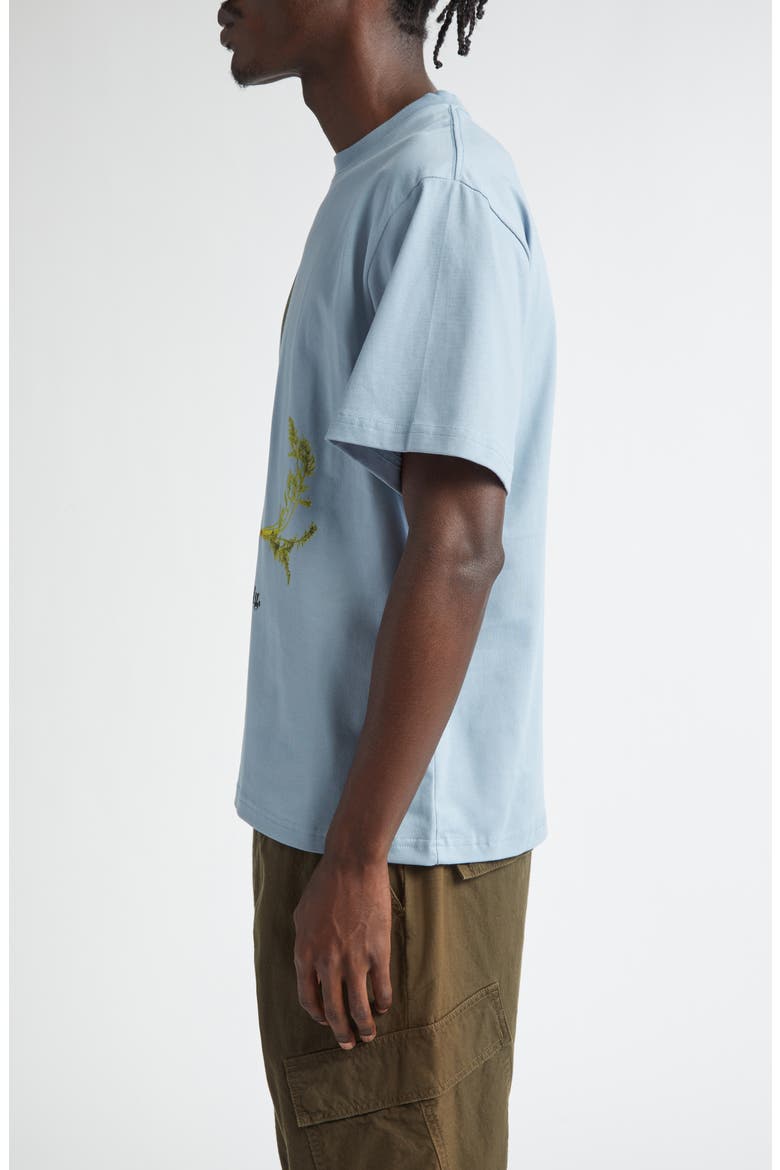 Grateful Cotton Graphic T-Shirt, Alternate, color, BLUE OSCAR