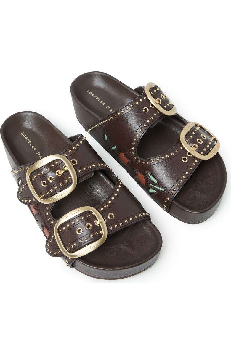 Loeffler Randall Eve Studded Platform Sandal, Alternate, color, Tmoro