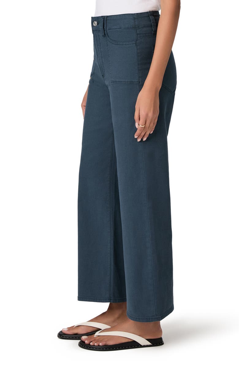 PAIGE Anessa High Waist Ankle Wide Leg Pants, Alternate, color, Vintage Navy Moonlight