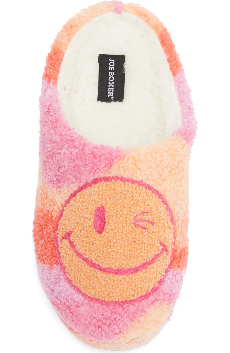 JOE BOXER Faux Fur Clog Slipper, Alternate, color, Pink