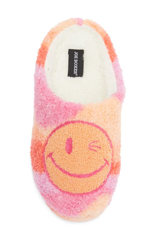 Joe Boxer Faux Fur Clog Slipper In Pink