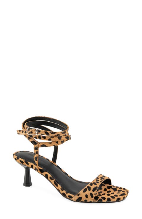 Camila Genuine Calf Hair Sandal