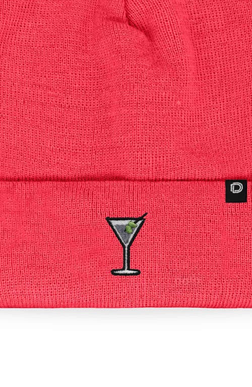 Dalix Martini Beanie Cap In Pink