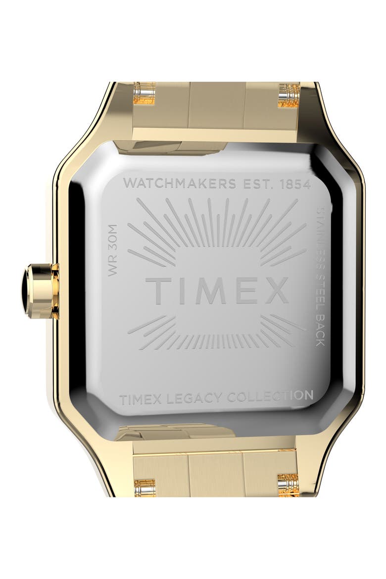Legacy Addison Two-Tone Bracelet Watch, 23mm, Alternate, color, GOLD-TONE