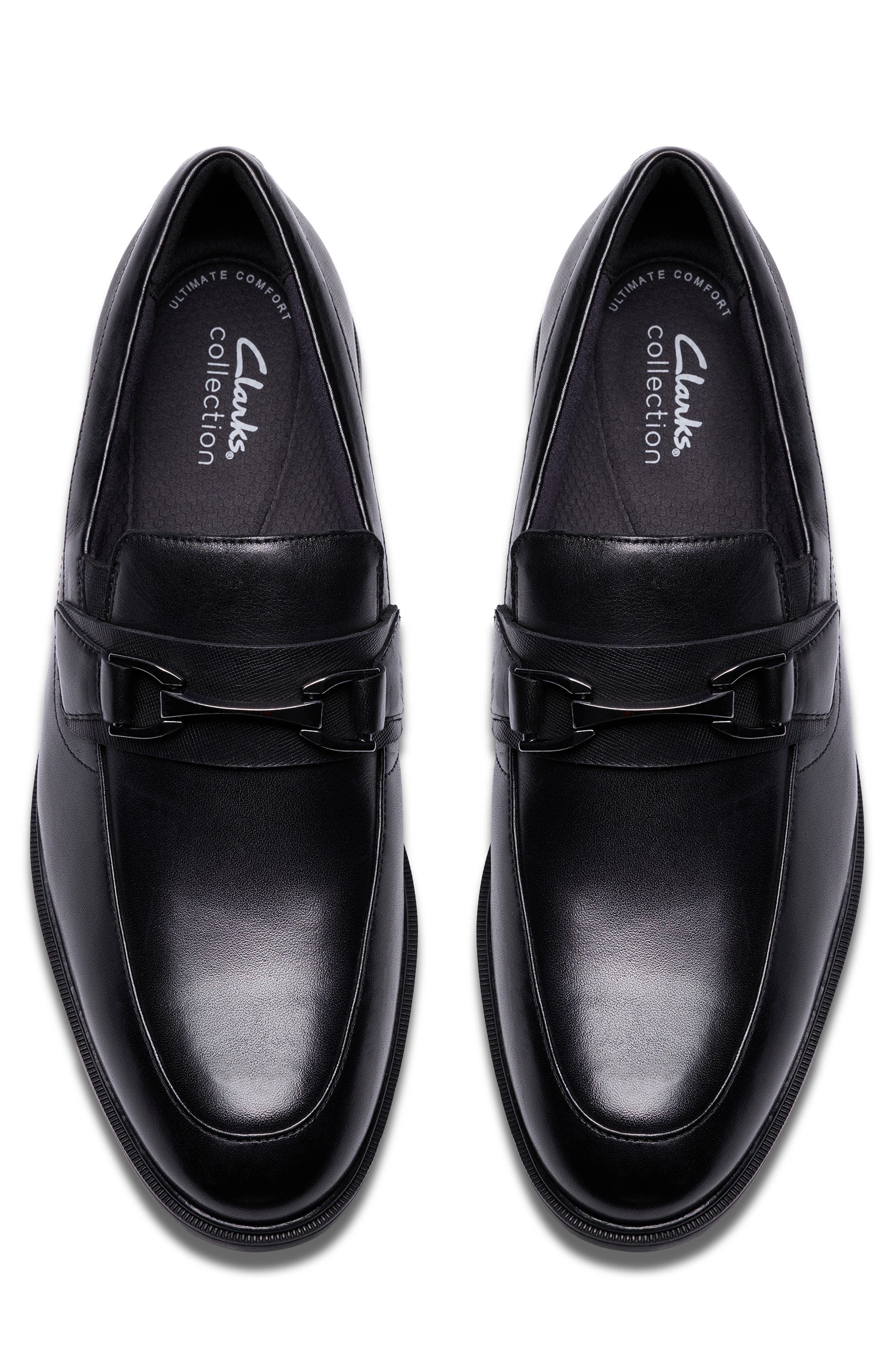 Clarks<sup>®</sup> Steadwell Bit Loafer, Alternate, color, Black