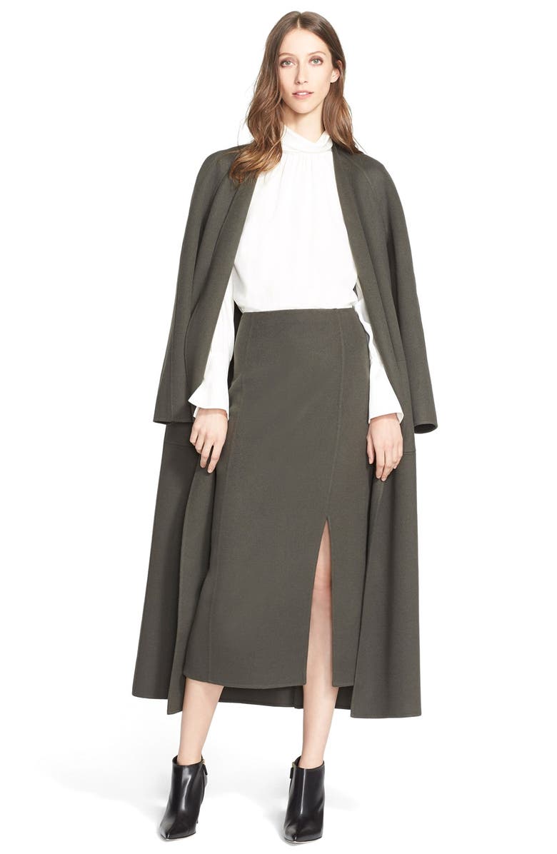 Nordstrom Signature and Caroline Issa Zealander Wool Duster, Alternate, color,