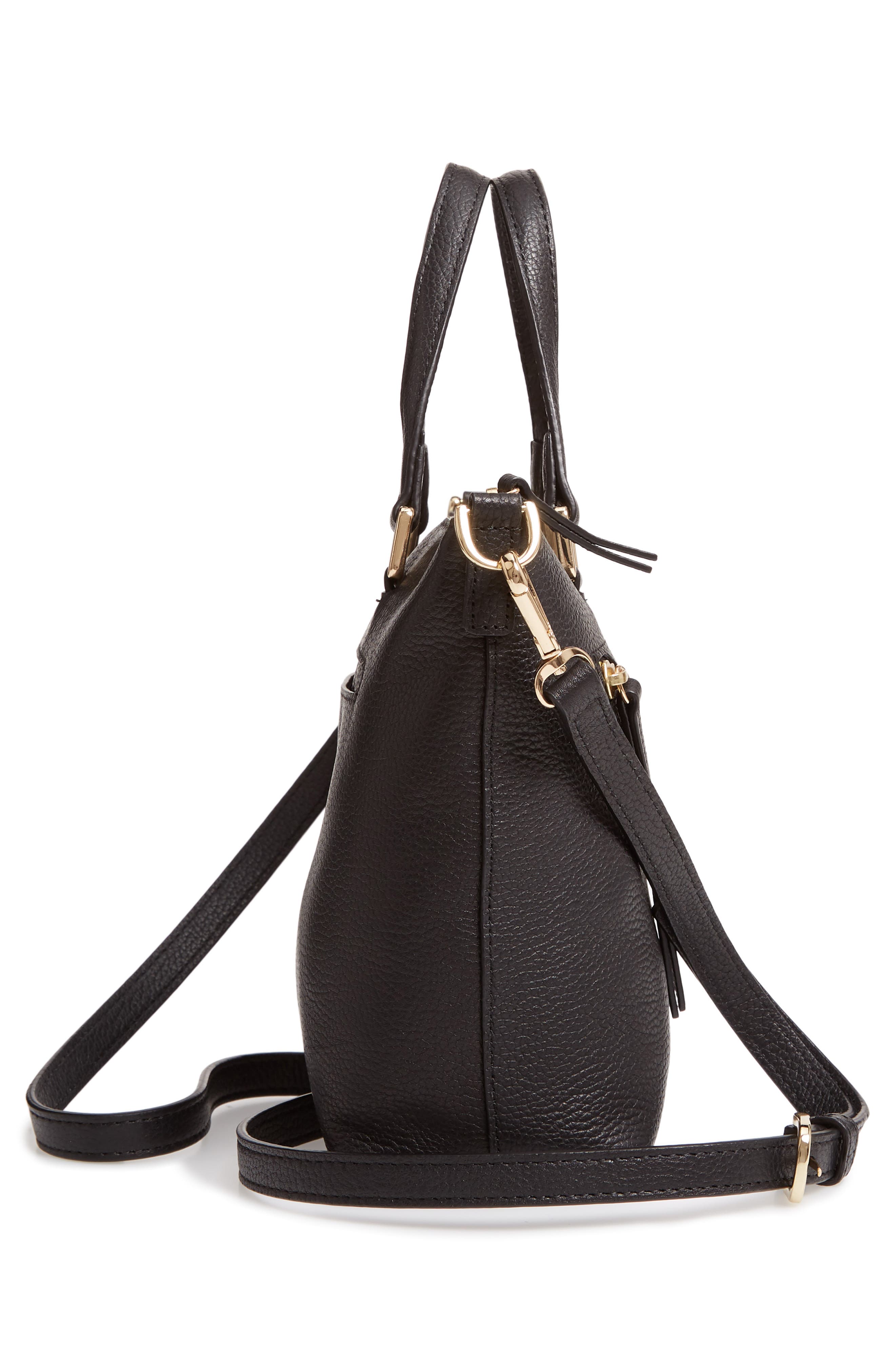 Nordstrom Lexa Leather Crossbody Bag, Alternate, color, 