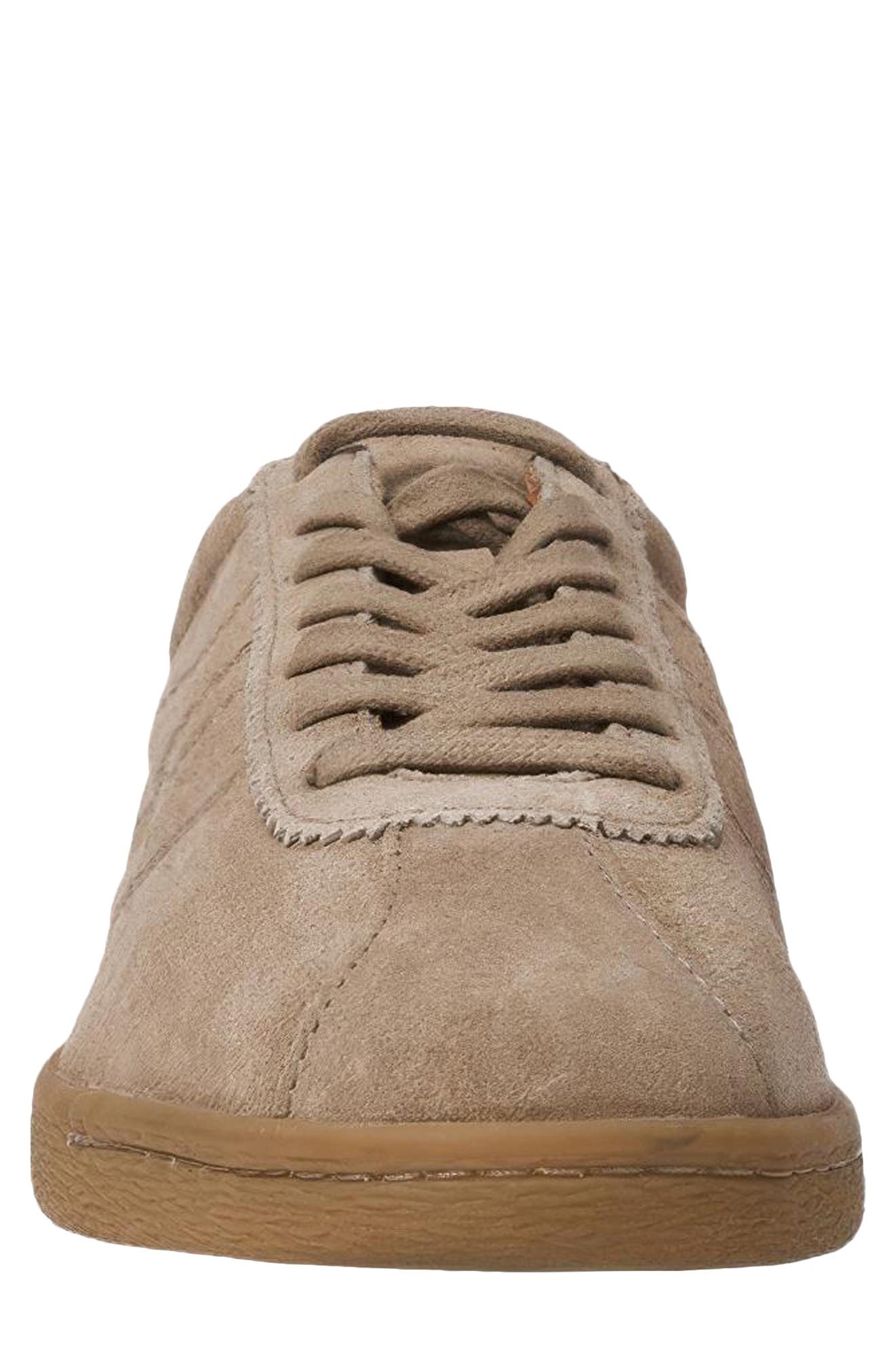 Manuel Leather Sneaker, Alternate, color, SAND LEATHER