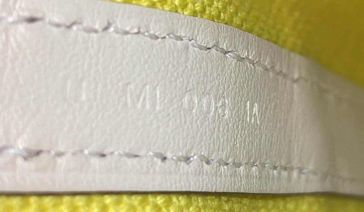 Pre-Owned Hermes Cargo Picotin Lock Bag Canvas and Swift PM, Alternate, color, Lime/Nata