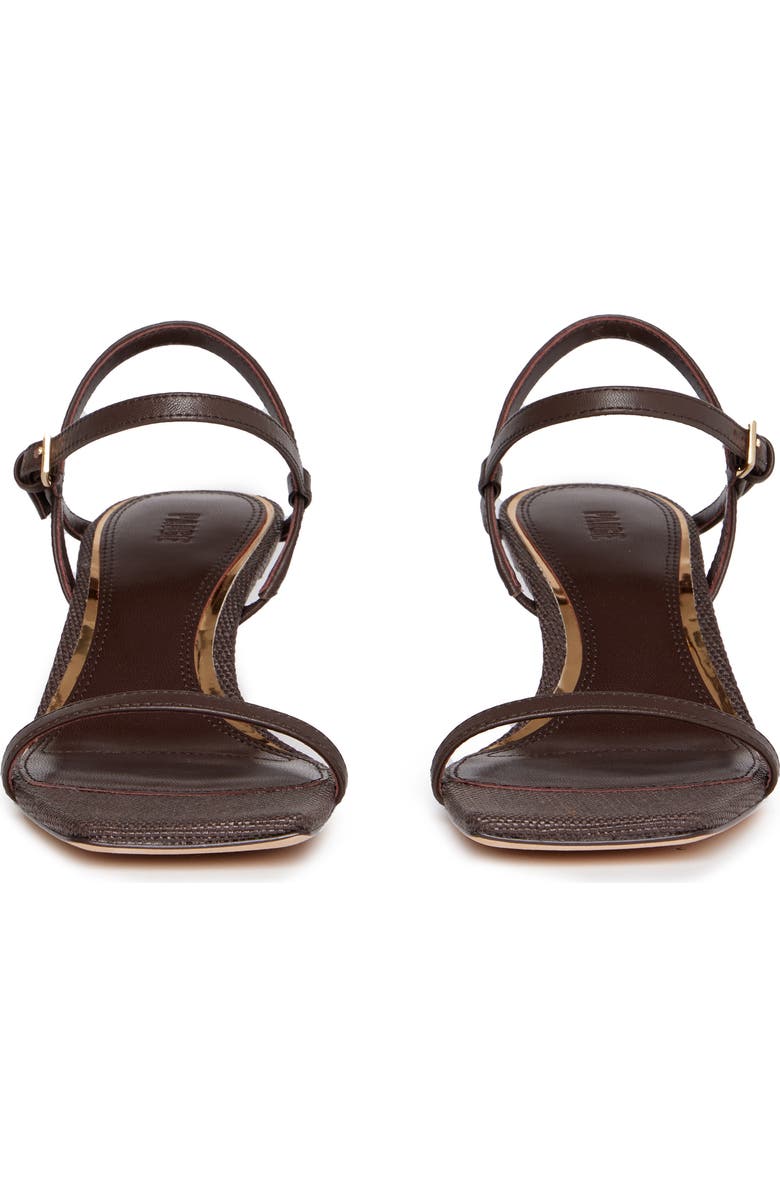 PAIGE Ella Ankle Strap Sandal, Alternate, color, Coffee