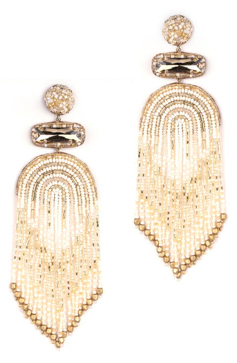 Ishana Bead Chandelier Earrings