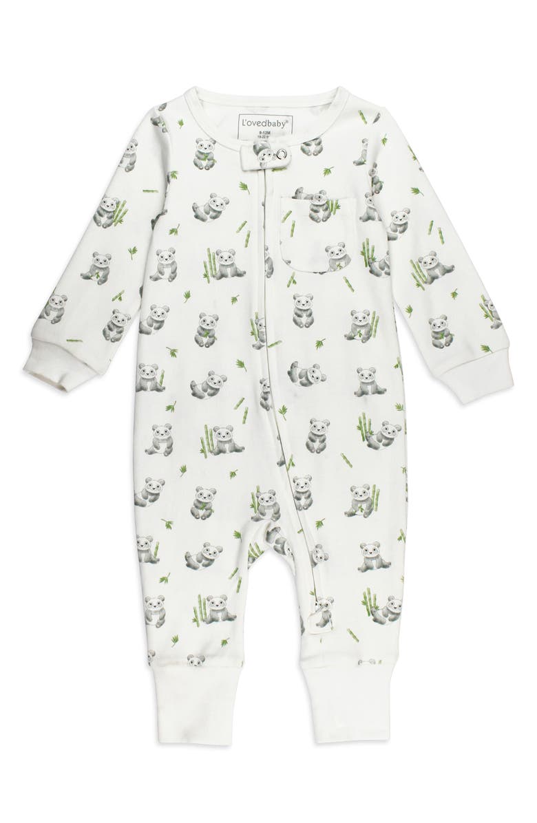 L'ovedbaby Organic Cotton Romper, Main, color, 